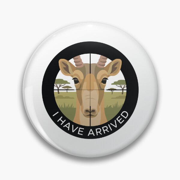 Item preview, I Have Arrived Minimalist Saiga Antelope Safari designed and sold by Arc2020.