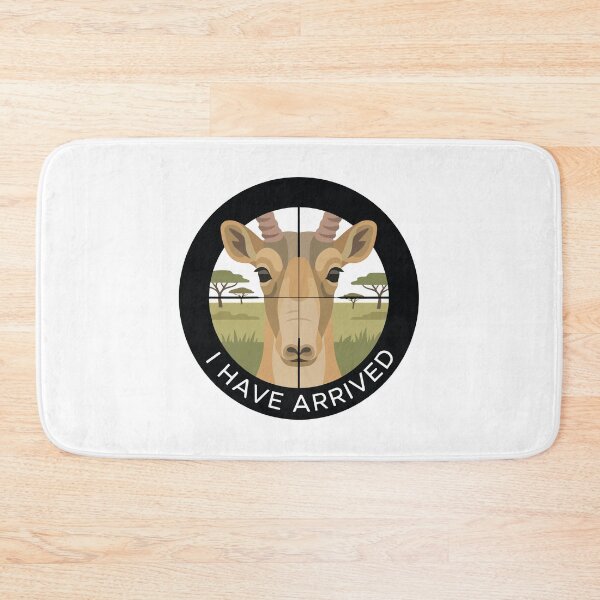 Item preview, I Have Arrived Minimalist Saiga Antelope Safari designed and sold by Arc2020.