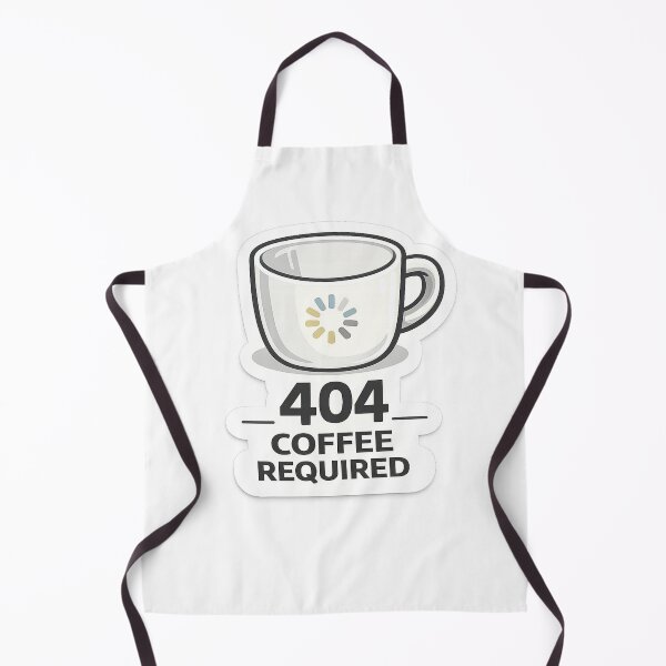 Item preview, 404 Coffee Required Sticker designed and sold by CodePaws Creations.