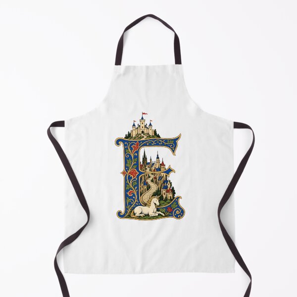 Item preview, Edinburgh Enchanted E – Castle and Unicorn Heraldry designed and sold by Fenay Designs.
