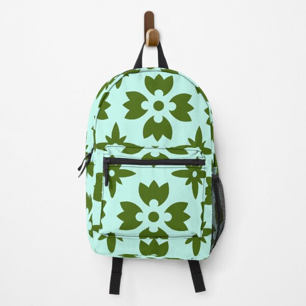Item preview, Mint Green Floral Geometric Pattern designed and sold by Jyoti Digital Artist.
