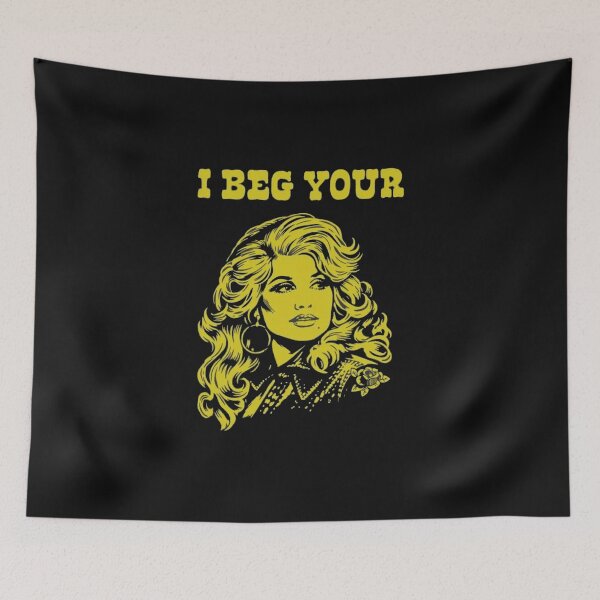 Item preview, I Beg Your Parton Retro Country | Vintage Western Humor  designed and sold by Gbriel3.