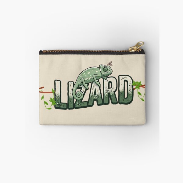 Item preview, Chameleon On LIZARD Text Nature Aesthetic Cute Reptile Lover Desk Mat & T-Shirt designed and sold by loccotown168.