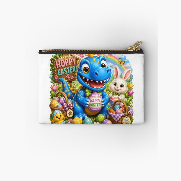 Item preview, Snappyzaurus Easter | Cute Dinosaur Bunny Stickers designed and sold by Collins Design.