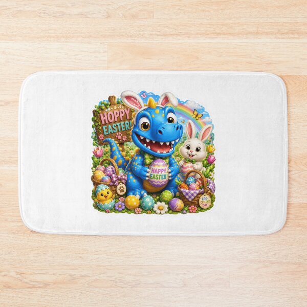 Item preview, Snappyzaurus Easter | Cute Dinosaur Bunny Stickers designed and sold by Collins Design.