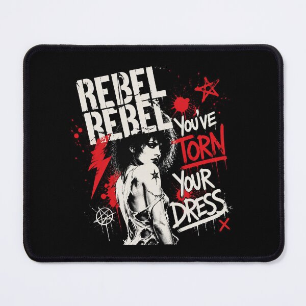 Item preview, Let's go retro. Rebel Rebel. David Bowie. designed and sold by RetroPaul63.