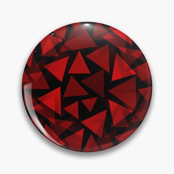 Item preview, Red geometric triangle pattern designed and sold by iRenza.