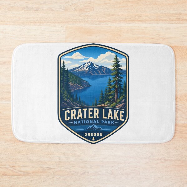 Item preview, Crater Lake National Park Nature Landscape designed and sold by FrontierCosmic.