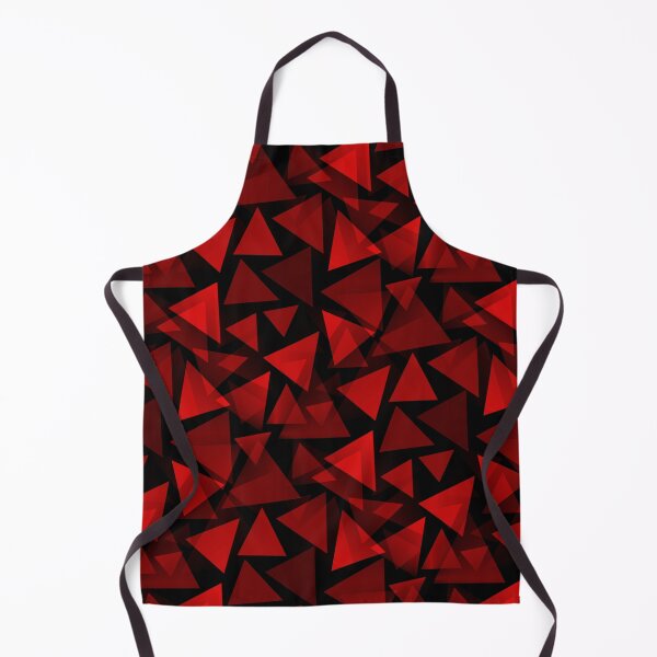 Item preview, Red geometric triangle pattern designed and sold by iRenza.