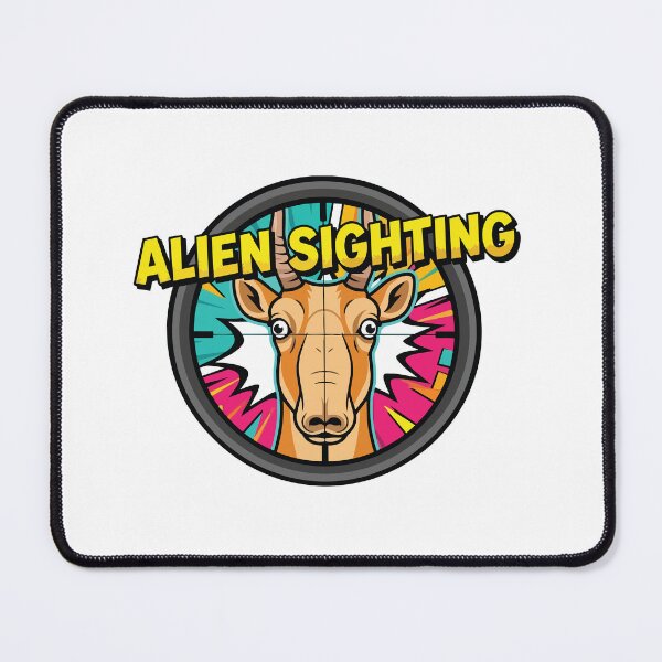Item preview, Alien Sighting Pop Art Saiga Antelope Comic designed and sold by Arc2020.