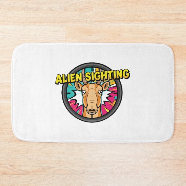Item preview, Alien Sighting Pop Art Saiga Antelope Comic designed and sold by Arc2020.