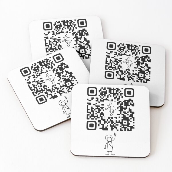 Item preview, Scan Your Saint's Quote - Interactive QR Code (Catholic Illustration / Doodle) designed and sold by LuzyGracia.