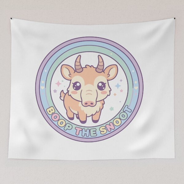 Item preview, Boop The Snoot Kawaii Saiga Antelope Cute designed and sold by Arc2020.