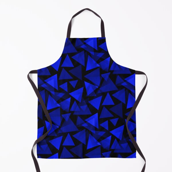 Item preview, Blue geometric triangle pattern designed and sold by iRenza.