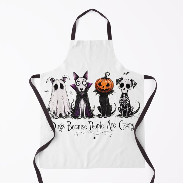 Item preview, Dogs Because People Are Creepy Spooky Halloween Costume Funny Pet Lover Design designed and sold by HarinDonreka.