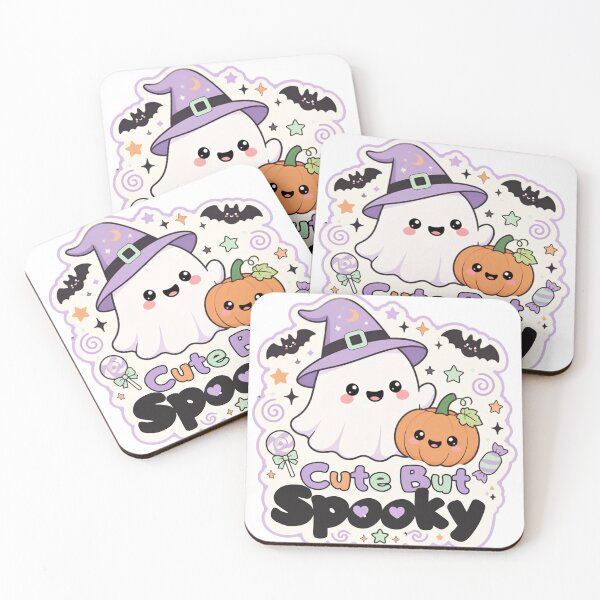 Item preview, Cute But Spooky Kawaii Ghost Halloween designed and sold by     Sela Art .