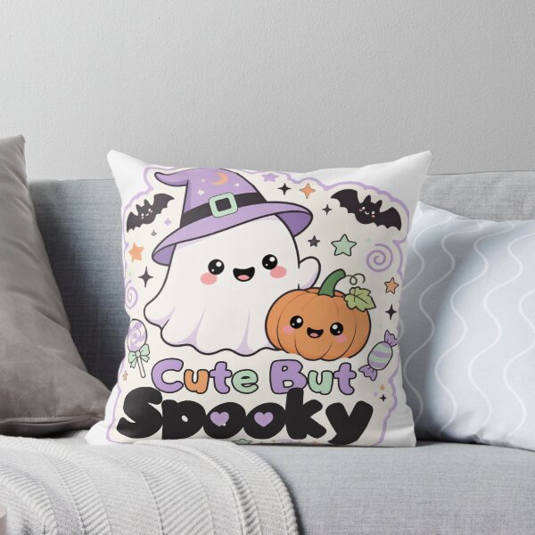 Item preview, Cute But Spooky Kawaii Ghost Halloween designed and sold by     Sela Art .
