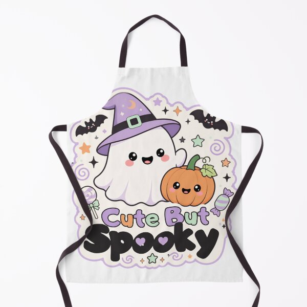 Item preview, Cute But Spooky Kawaii Ghost Halloween designed and sold by Sela Art .