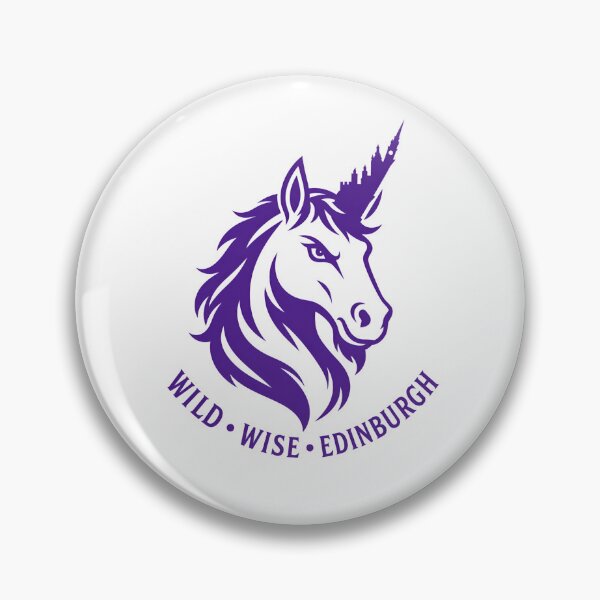 Item preview, Edinburgh Wild and Wise – Purple Skyline Unicorn designed and sold by Fenay Designs.