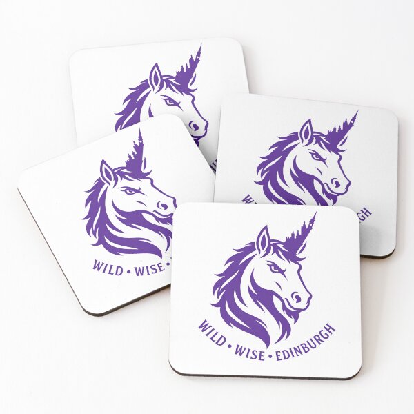 Item preview, Edinburgh Wild and Wise – Purple Skyline Unicorn designed and sold by Fenay Designs.