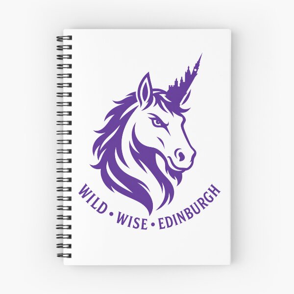 Item preview, Edinburgh Wild and Wise – Purple Skyline Unicorn designed and sold by Fenay Designs.