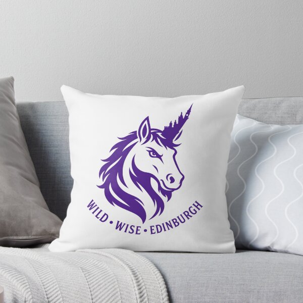 Item preview, Edinburgh Wild and Wise – Purple Skyline Unicorn designed and sold by Fenay Designs.