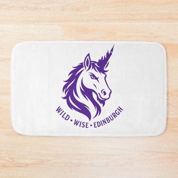 Item preview, Edinburgh Wild and Wise – Purple Skyline Unicorn designed and sold by Fenay Designs.
