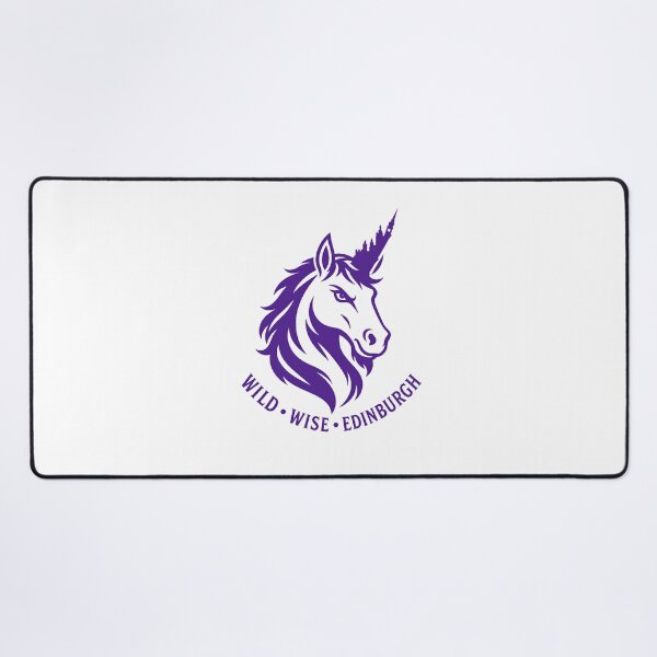 Item preview, Edinburgh Wild and Wise – Purple Skyline Unicorn designed and sold by Fenay Designs.