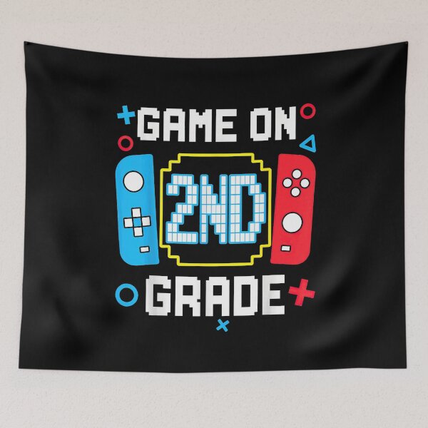 Item preview, Game On 2nd Grade Back to School Gamer Student T-Shirt designed and sold by fungyar.