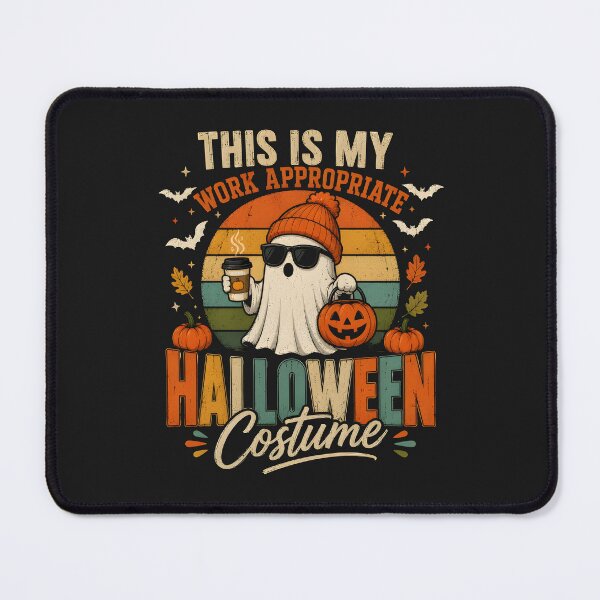 Item preview, This Is My Work Appropriate Halloween Costume Retro Ghost designed and sold by MizoX7.