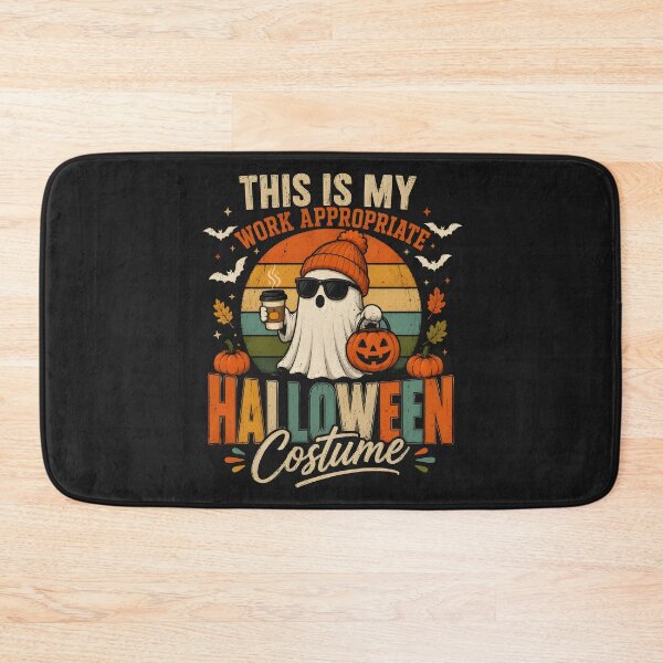 Item preview, This Is My Work Appropriate Halloween Costume Retro Ghost designed and sold by MizoX7.