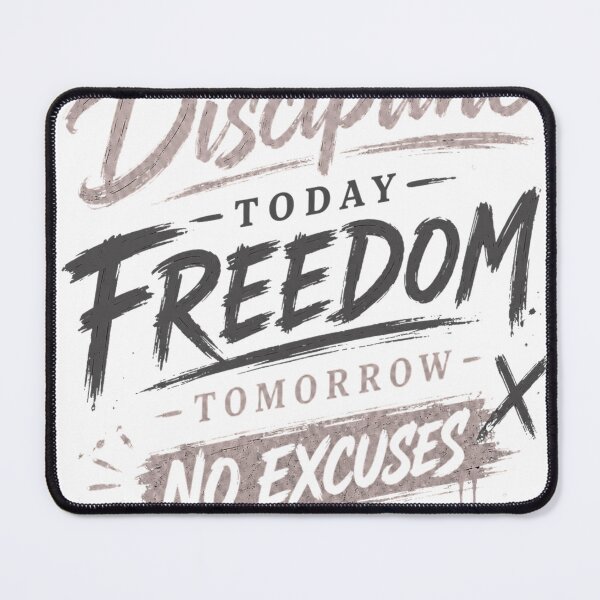Item preview, Discipline Today Freedom Tomorrow designed and sold by Del4xe.