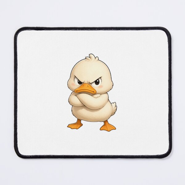 Item preview, Angry Cute Duck designed and sold by reanacreations.
