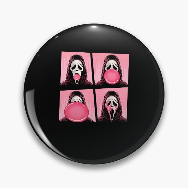 Item preview, Ghostface Bubble Gum Pop Art Horror Parody Pink Halloween Ghost designed and sold by thefirstbroo.