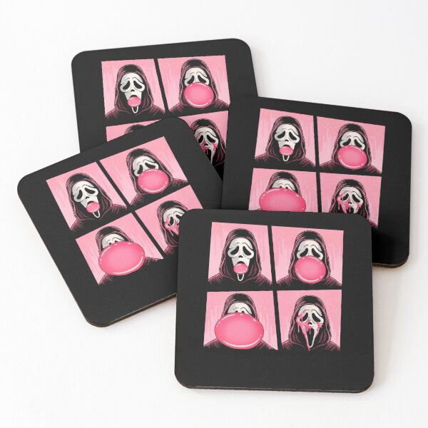 Item preview, Ghostface Bubble Gum Pop Art Horror Parody Pink Halloween Ghost designed and sold by thefirstbroo.