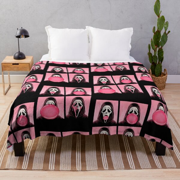 Item preview, Ghostface Bubble Gum Pop Art Horror Parody Pink Halloween Ghost designed and sold by thefirstbroo.