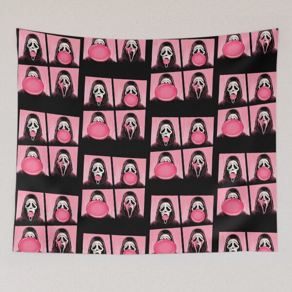 Item preview, Ghostface Bubble Gum Pop Art Horror Parody Pink Halloween Ghost designed and sold by thefirstbroo.