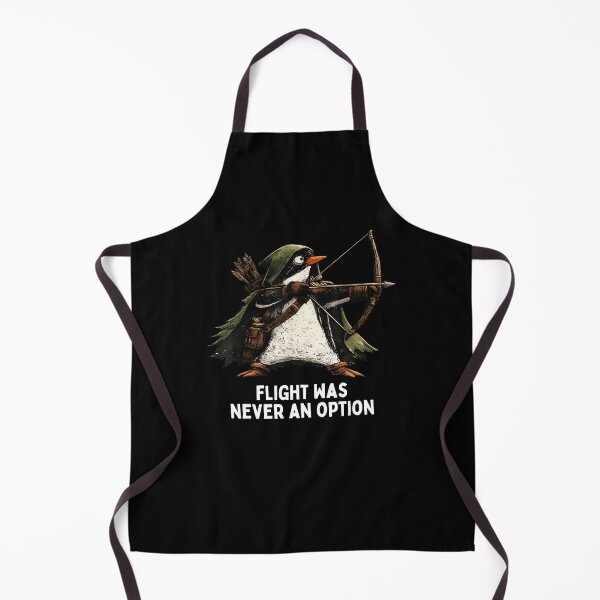Item preview, Flight Was Never An Option Funny Penguin Archer Vintage designed and sold by CocoLama.