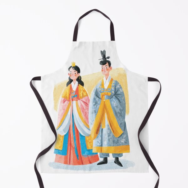 Item preview, Traditional Korea Love Couple Art designed and sold by 리나 .