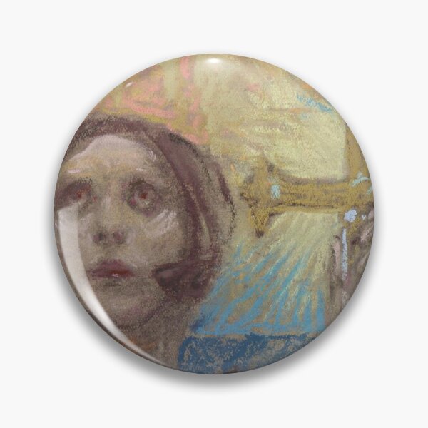 Item preview, Joan of Arc Apparition, Alphonse Mucha,1908 designed and sold by Matthew Kinnersly.