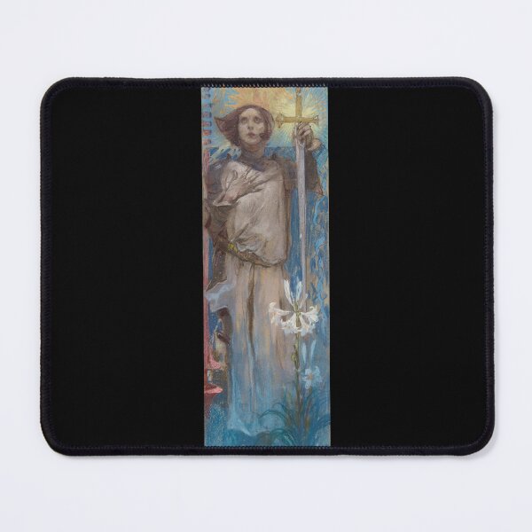 Item preview, Joan of Arc Apparition, Alphonse Mucha,1908 designed and sold by Matthew Kinnersly.