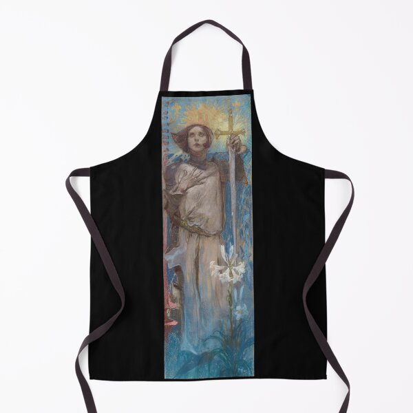 Item preview, Joan of Arc Apparition, Alphonse Mucha,1908 designed and sold by Matthew Kinnersly.