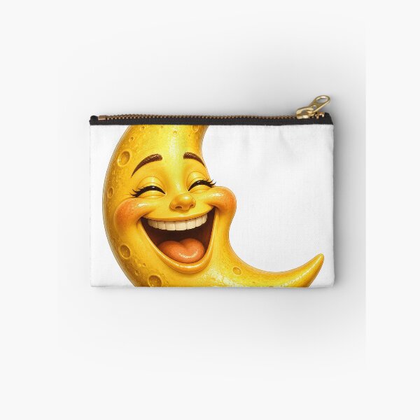 Item preview, Happy Moon | Cute Smiling Crescent Moon Cartoon T-Shirt designed and sold by CalmMandala.