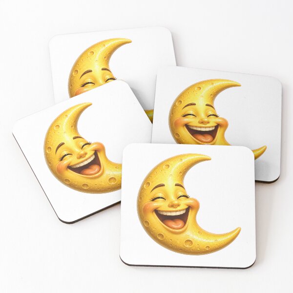 Item preview, Happy Moon | Cute Smiling Crescent Moon Cartoon T-Shirt designed and sold by CalmMandala.