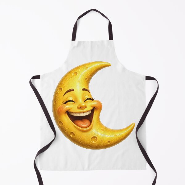 Item preview, Happy Moon | Cute Smiling Crescent Moon Cartoon T-Shirt designed and sold by CalmMandala.