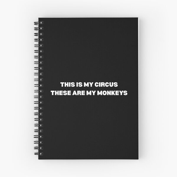 Item preview, This Is My Circus These Are My Monkeys Sticker – Funny Mom Life or Teacher Vinyl Sticker, Chaos Coordinator Humor, Family Joke Gift  designed and sold by SWETA HALDER.