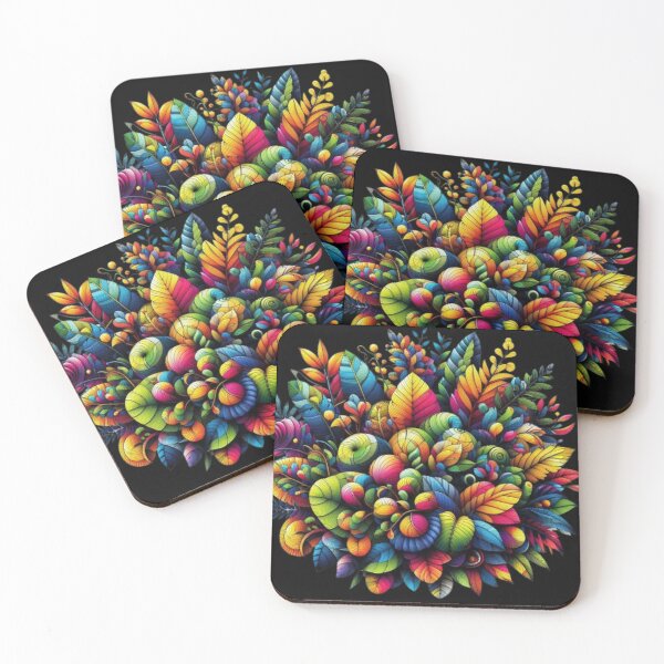 Item preview, Abstract floral illustration designed and sold by Catfcreations.