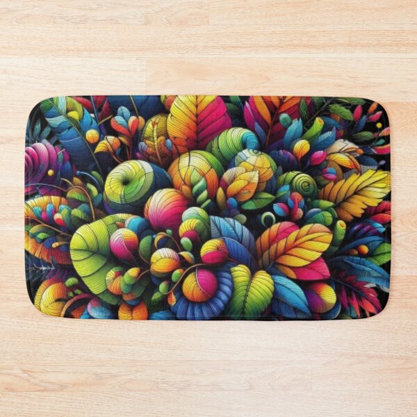 Item preview, Abstract floral illustration designed and sold by Catfcreations.