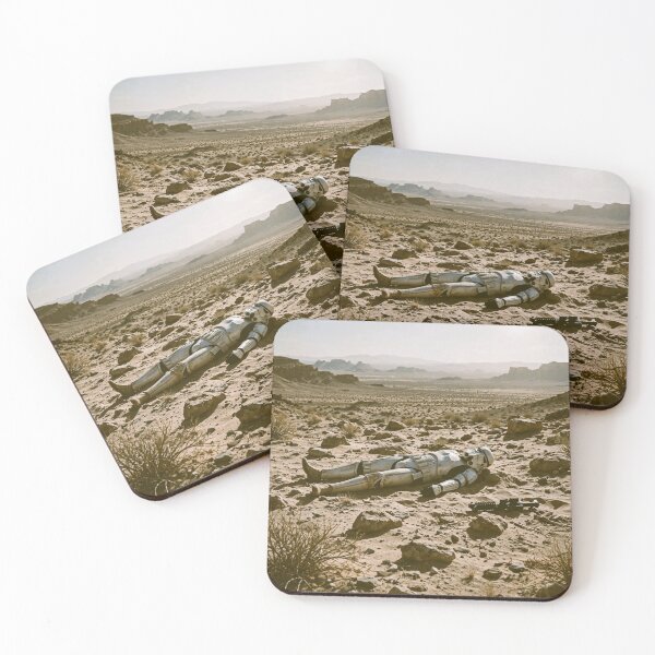 Item preview, Exhausted Stormtrooper in the Desert designed and sold by Late Theory.