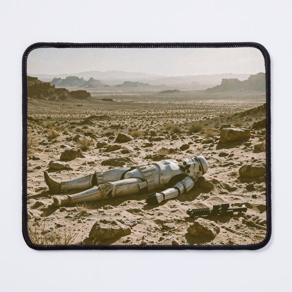 Item preview, Exhausted Stormtrooper in the Desert designed and sold by Late Theory.